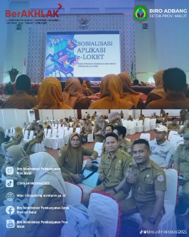 Sosialisasi E-Loket yang digagas oleh BPKAD Prov. Malut 2025