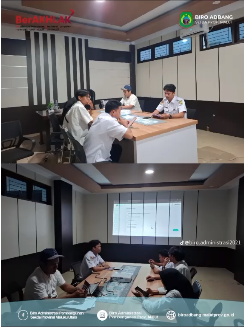 Rapat Internal Tim IT Biro Adbang Prov. Malut