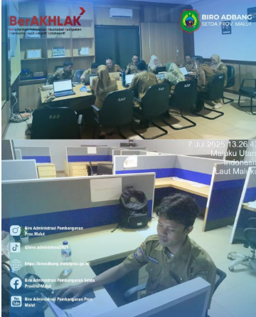 Sosialisasi Pemuktahiran Data Statistik di Dinas Kominfo Prov Malut